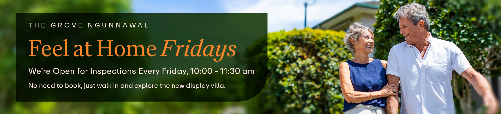 Feel at Home Fridays - Visit The Grove Ngunnawal.