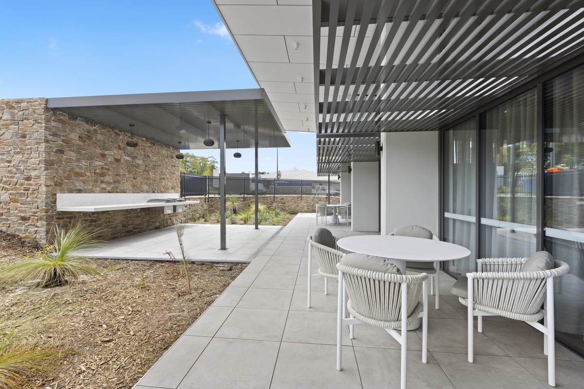 BBQ area Retirement Villages Sunshine Coast
