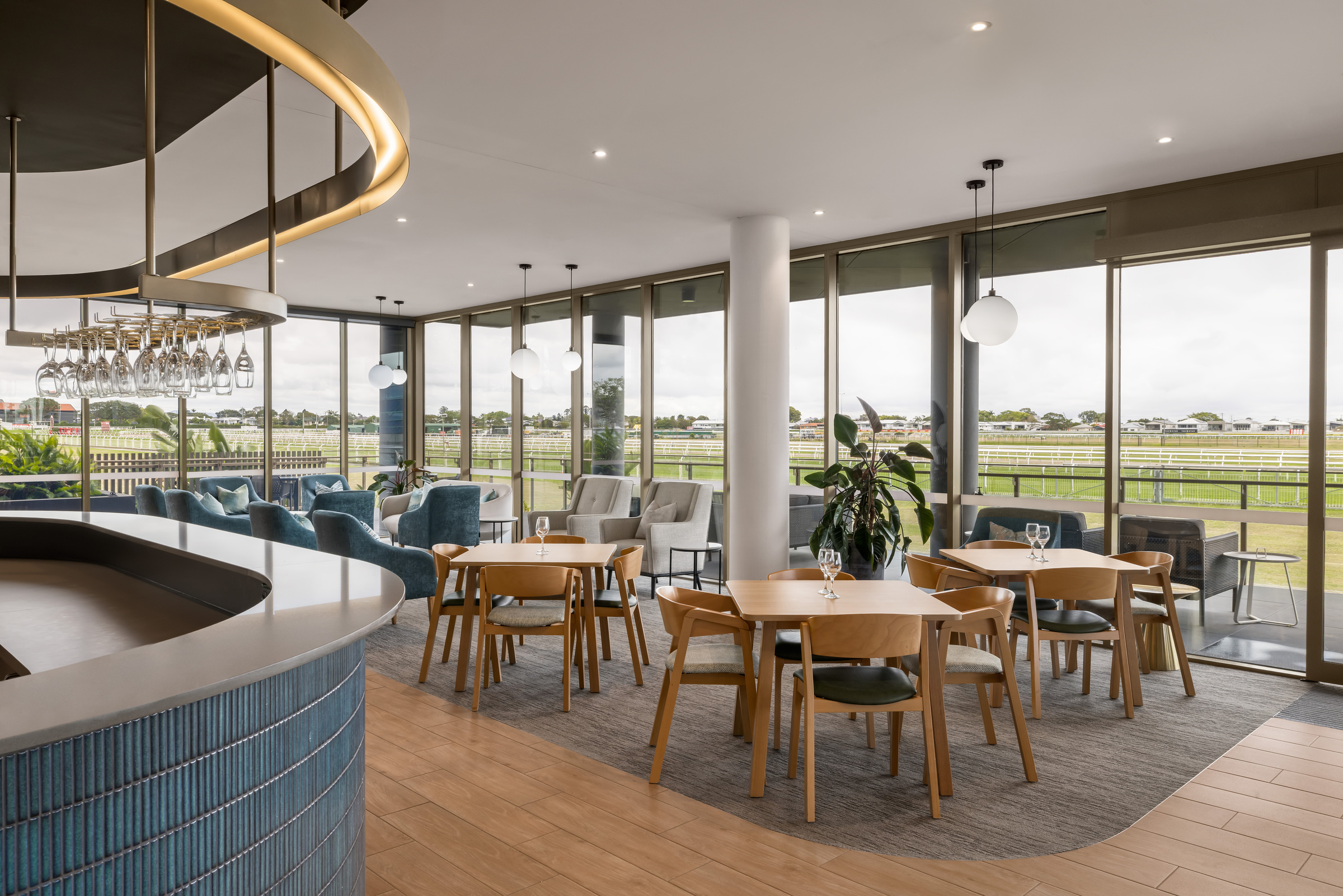 Trackside Lounge at Fig Tree House