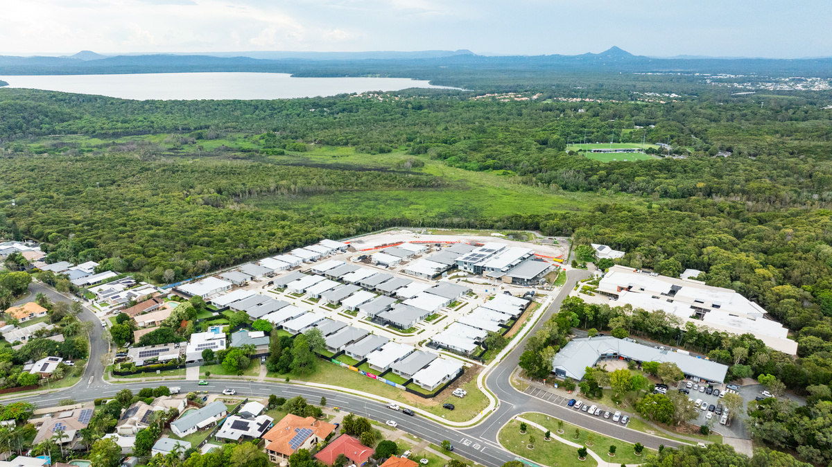 Aerial Retirement Villages Sunshine Coast