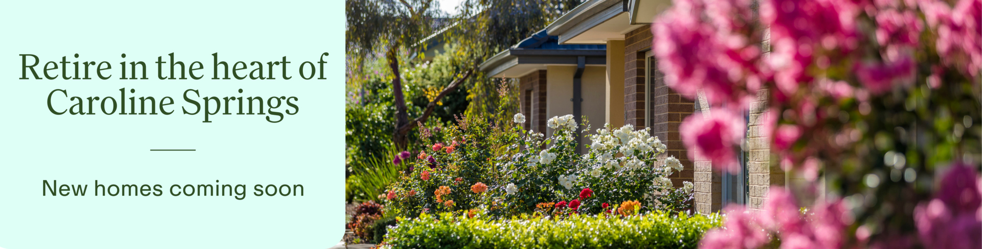 Brand new 2 and 3 bedroom homes