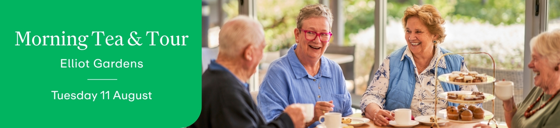 Morning Tea & Tour - Elliot Gardens