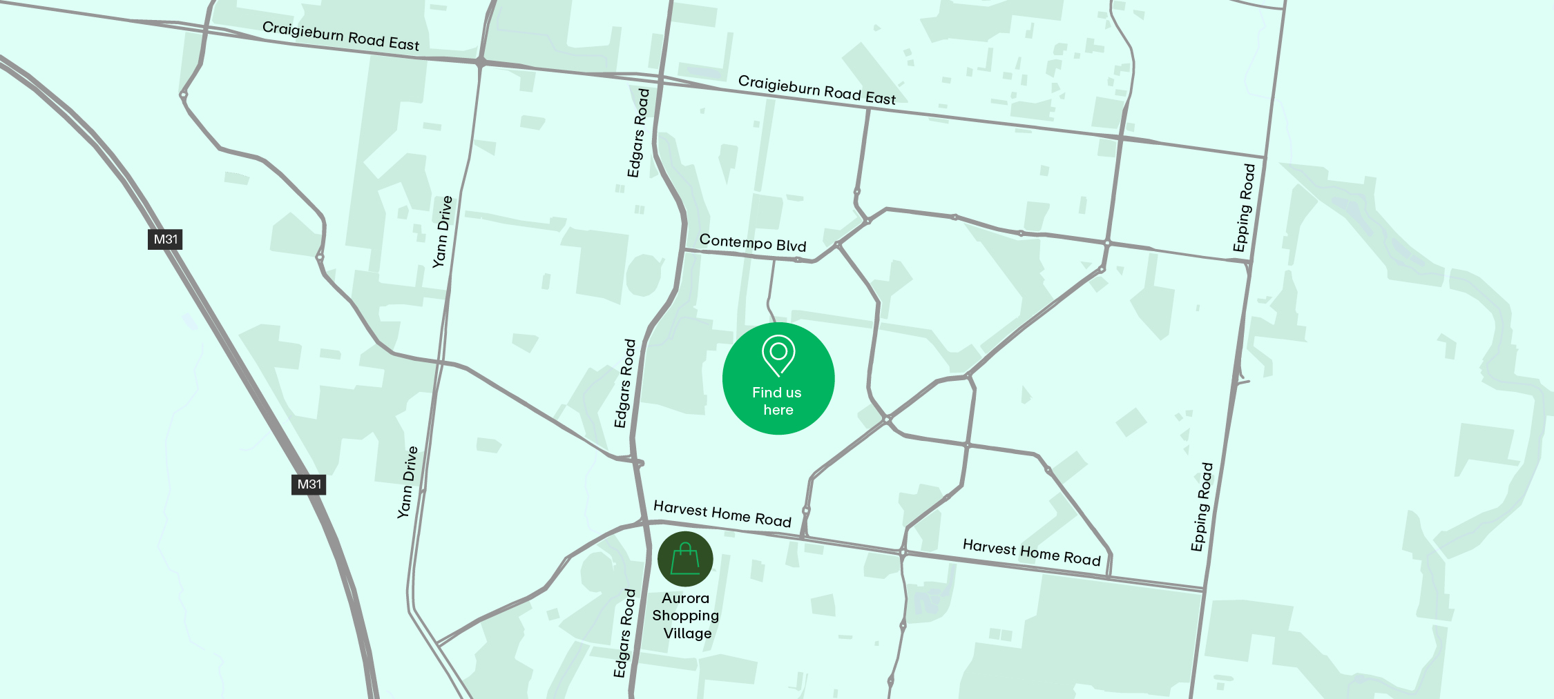 Map banner specific to Ardency Kennedy Place