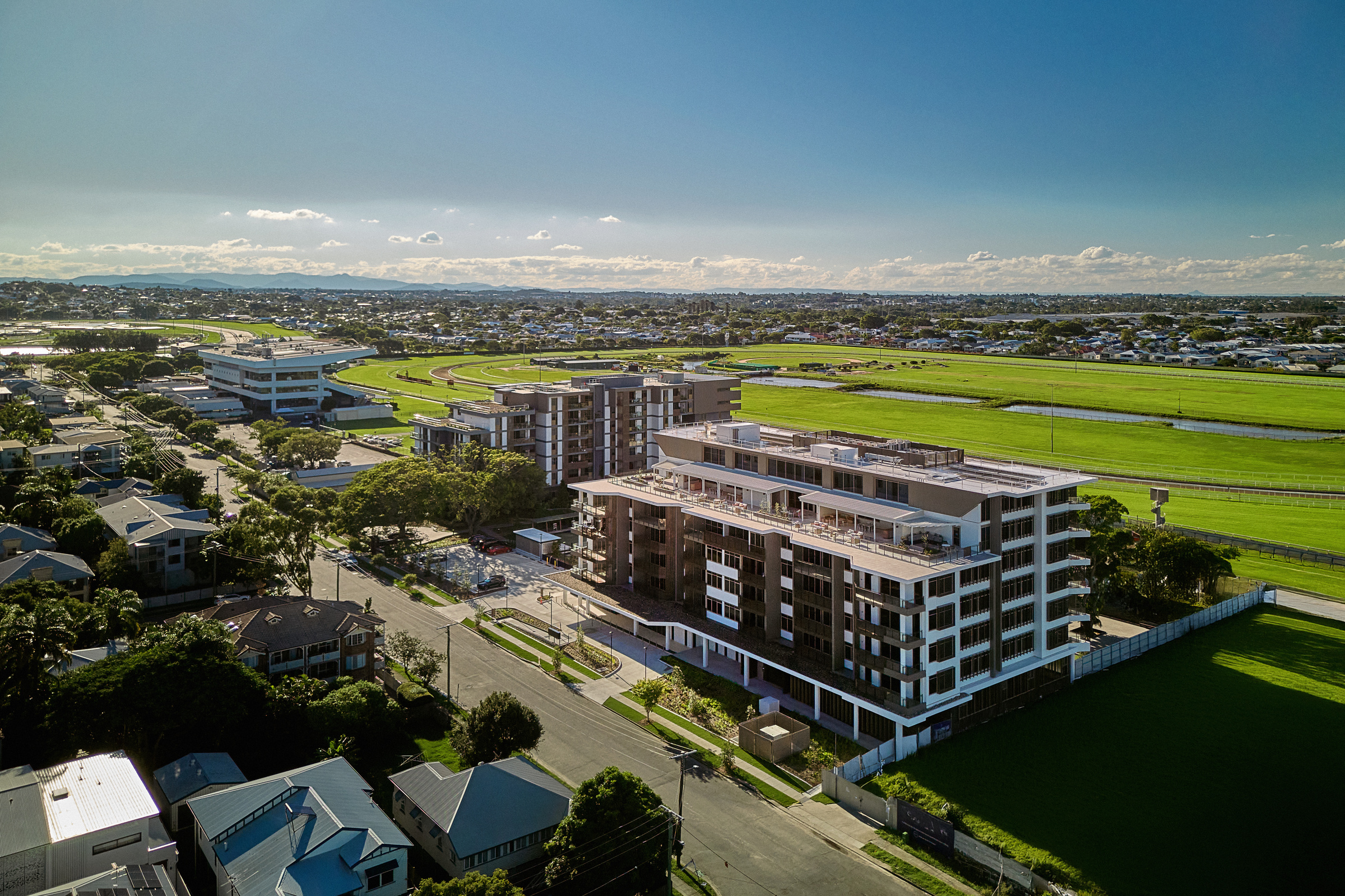 Bernborough Ascot Village Aerial Photo