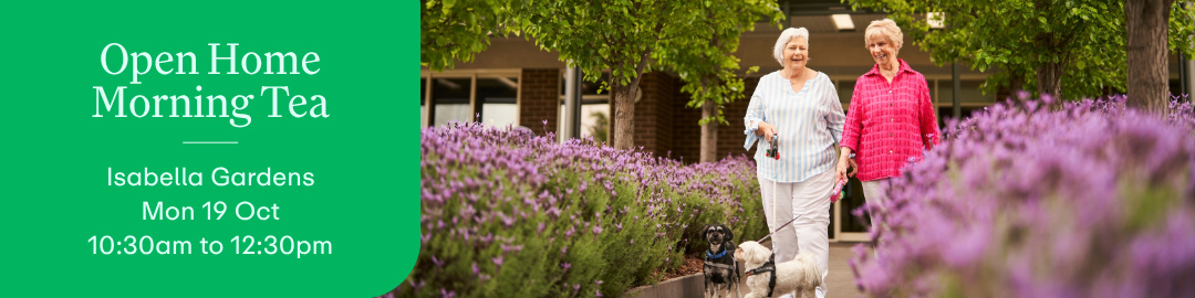 Isabella Gardens Open Home Morning Tea