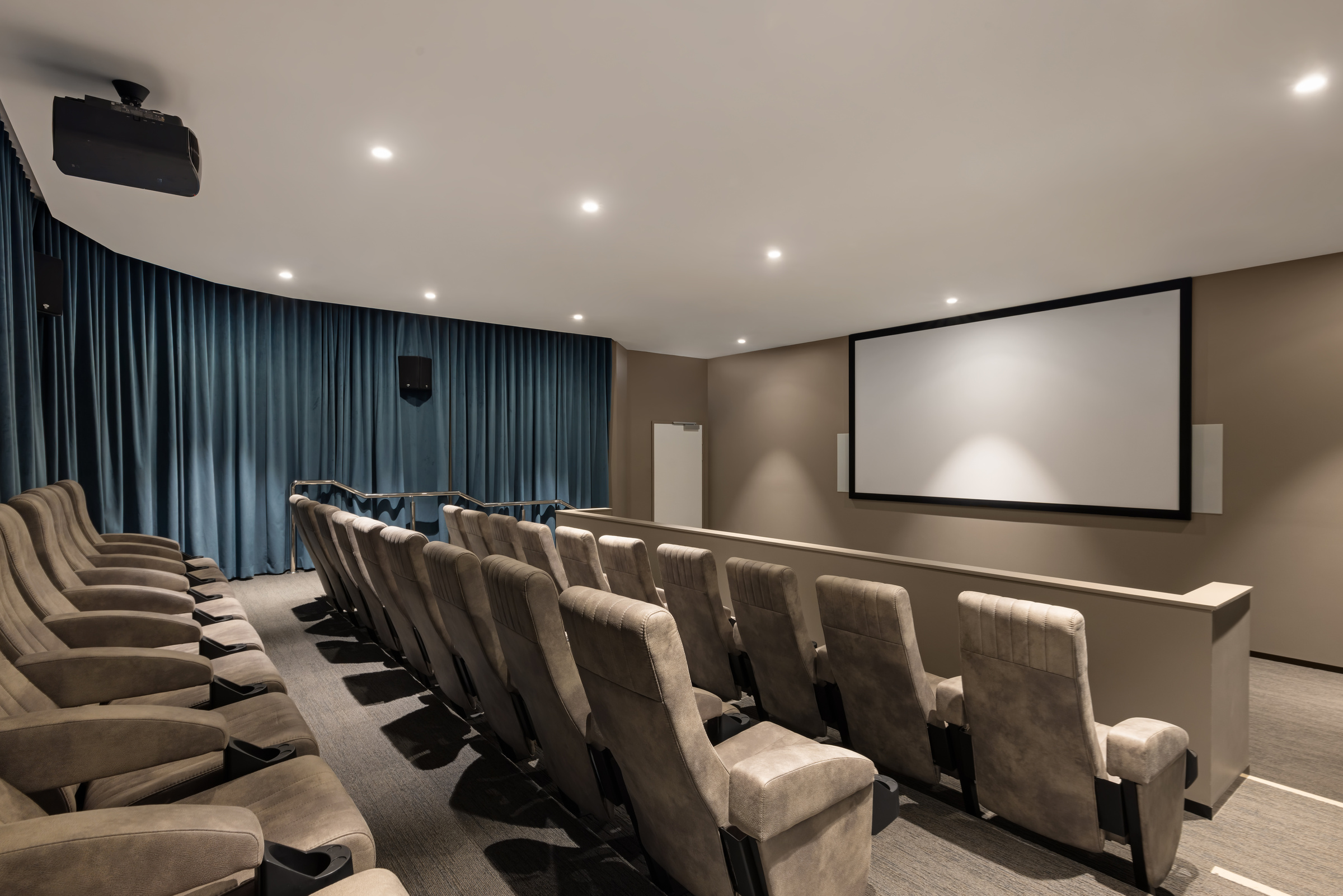 Cinema at Fig Tree House