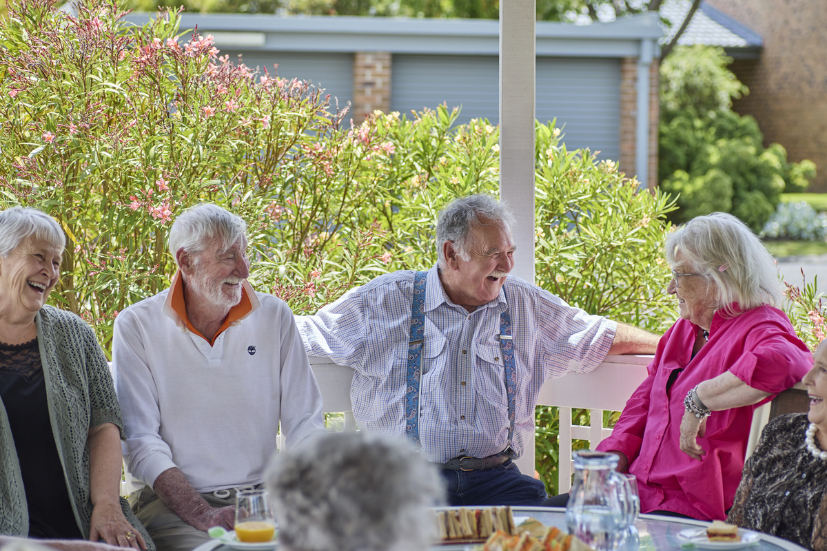 Resident community at Koorootang Court