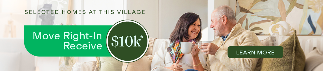 Move Right In and Receive $10,000