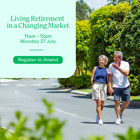 Living Retirement in a Changing Market - Monday 27th July