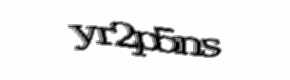 Security check image, please type the characters shown