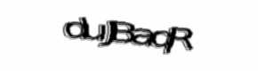 Security check image, please type the characters shown