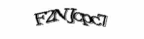 Security check image, please type the characters shown