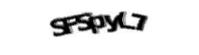 Security check image, please type the characters shown