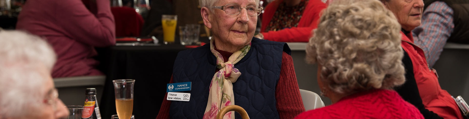 Nance has lived at the Abervale retirement village for more than 25 years