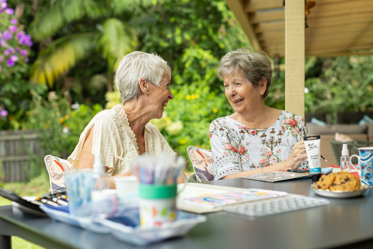 BUMV - Buderim Meadows - Friends Painting