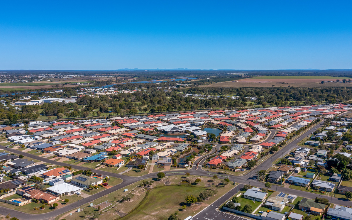 The Lakes Aerial View