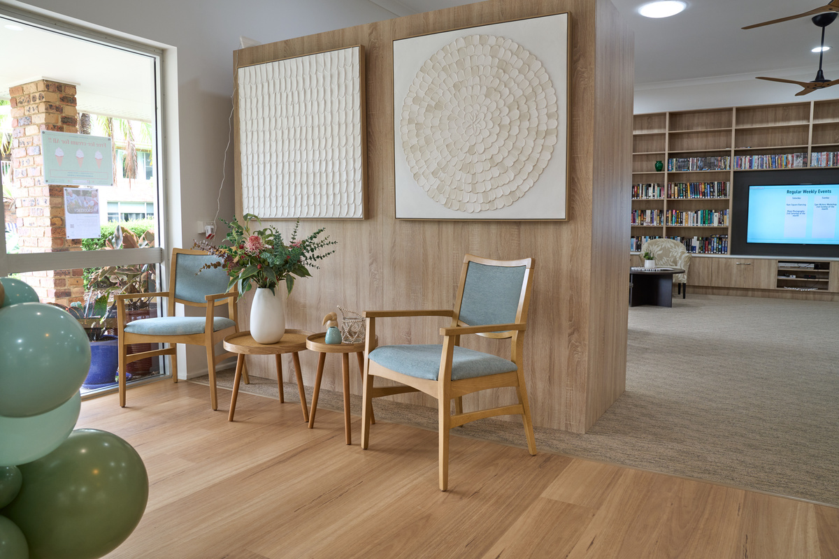 The Sandringham Lodge has welcoming and warm communal areas