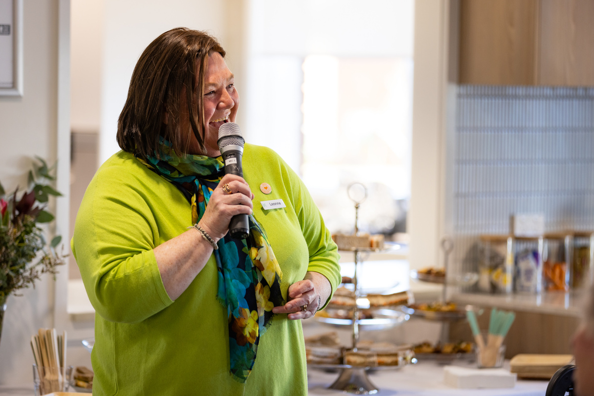 Leanne, village manager, shares her excitement about the refreshed community centre