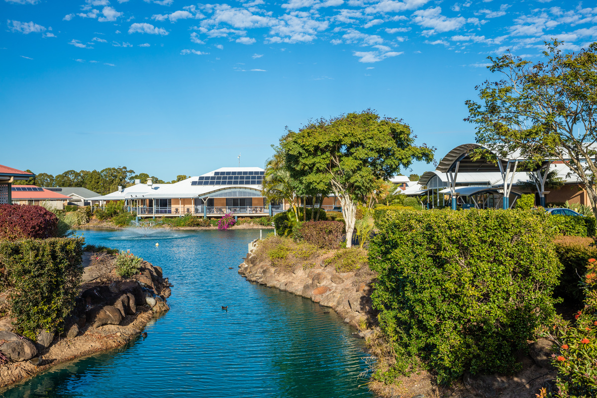 TLBV - The Lakes Bundaberg - Village Photography Lake and Homes
