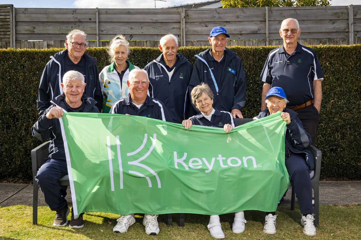 on eof the teams at the intervillage tournament