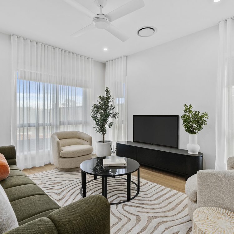 The Grove Ngunnawal Brand New Villas - Kitchen and Living Room