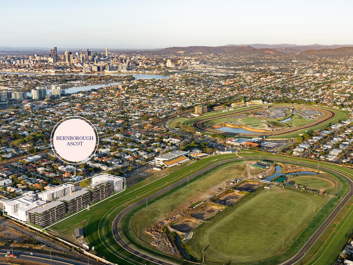 Bernborough Ascot masterplan aerial