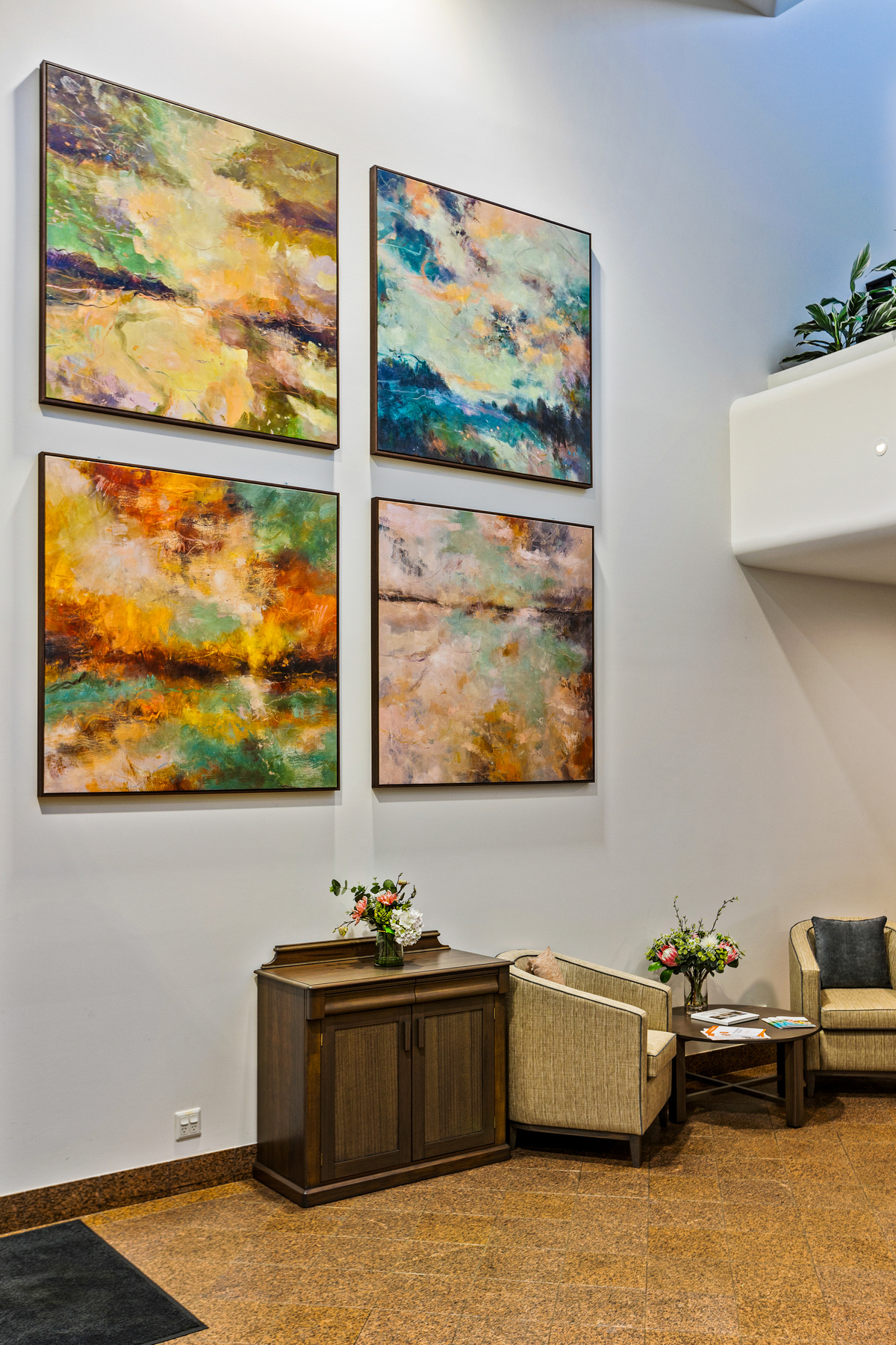 Burwood Terrace Refurbsihed Lobby