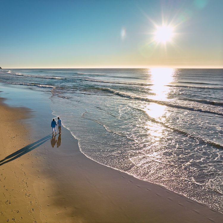 Couple at the beach
