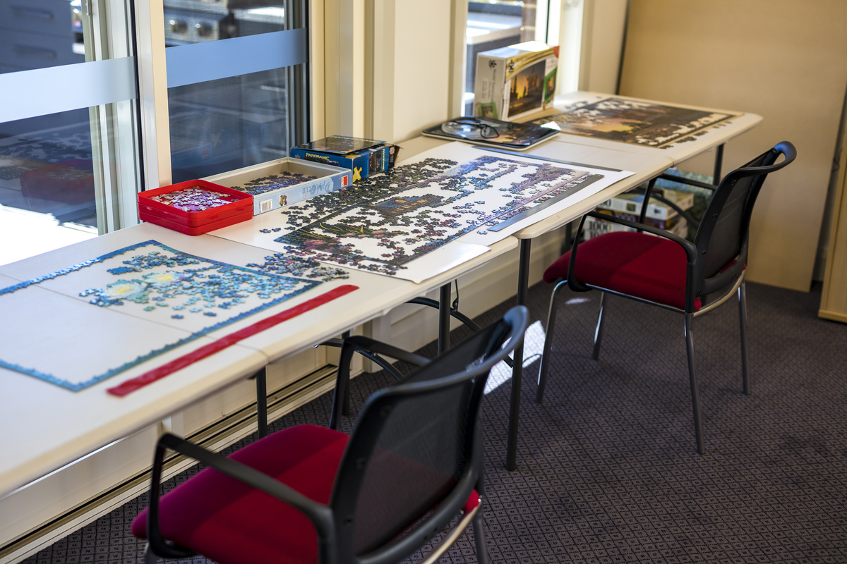 Isabella Gardens Village Photography Puzzle Game Room