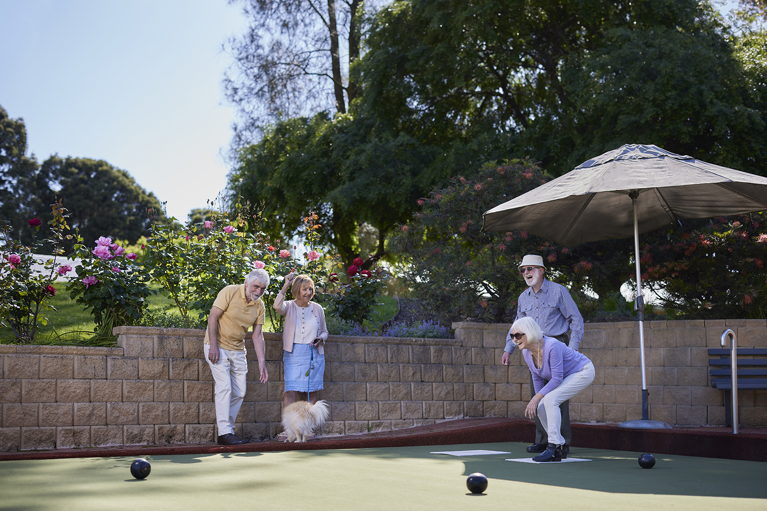 FHRV Forest Hills Residents having a friendly competition