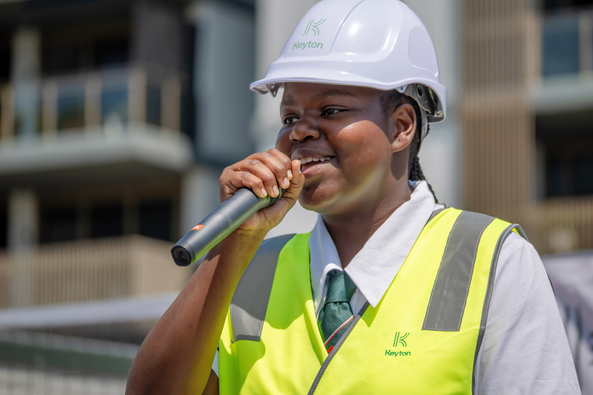 Macgregor State High School student Zainabu Abdulganiu