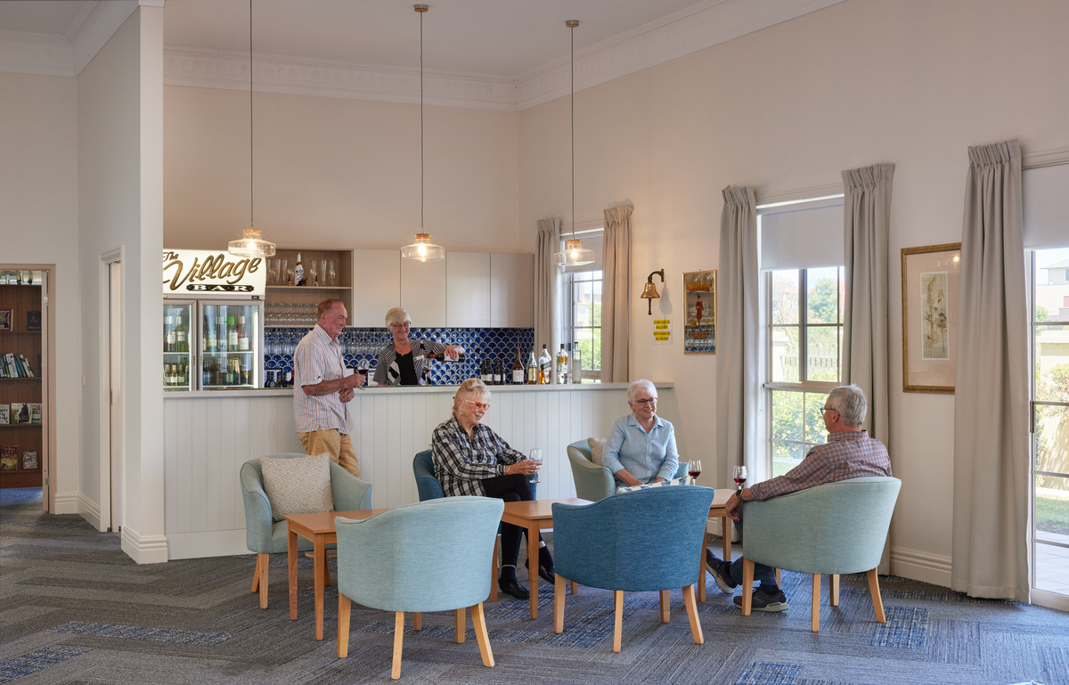 The Village Williamstown bar in the Community Centre