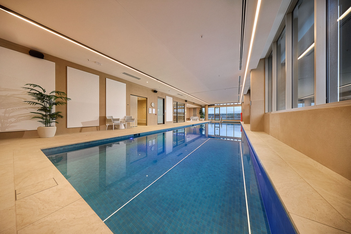 Bernborough Ascot Pool Bernborough Ascot Bernborough Ascot lounge area Bernborough Ascot Sauna Poinciana Cafe Bernborough Ascot Cafe Poinciana House wellness centre