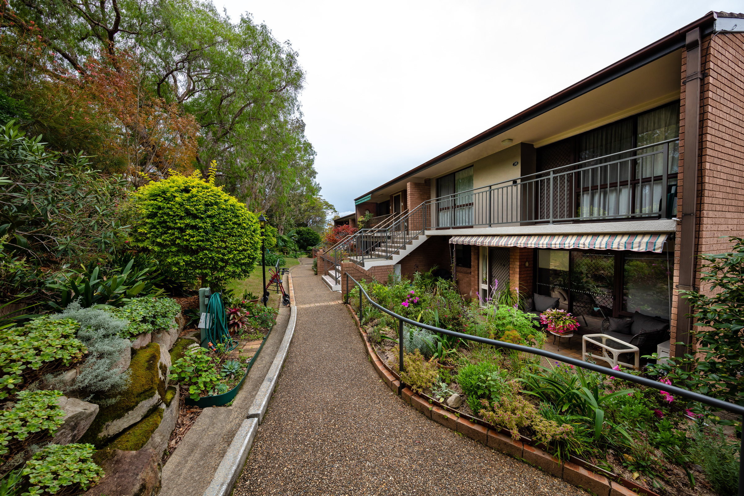 Pittwater Village  Photography Walkway through Village
