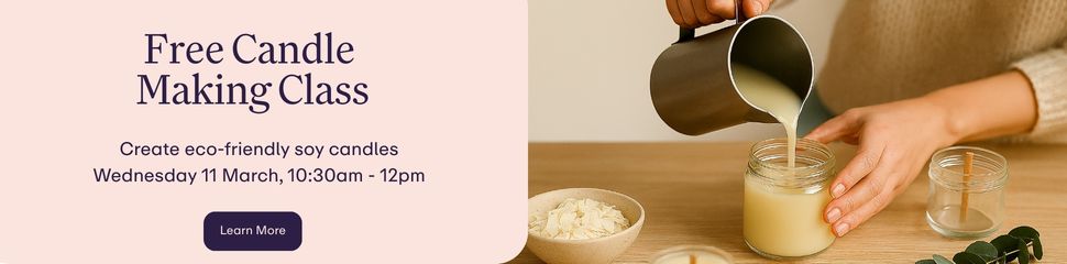 Henry Kendall Gardens - Candle Making Class Kincumber