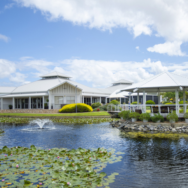 A bird's eye view of the Elliot Gardens retirement village in South Australia.