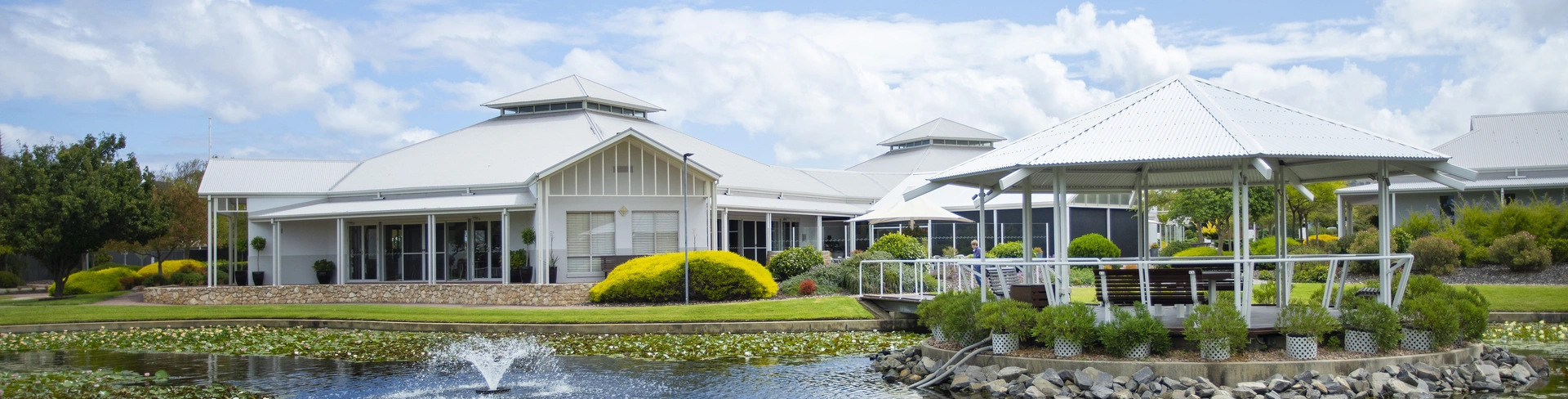 A bird's eye view of the Elliot Gardens retirement village in South Australia.