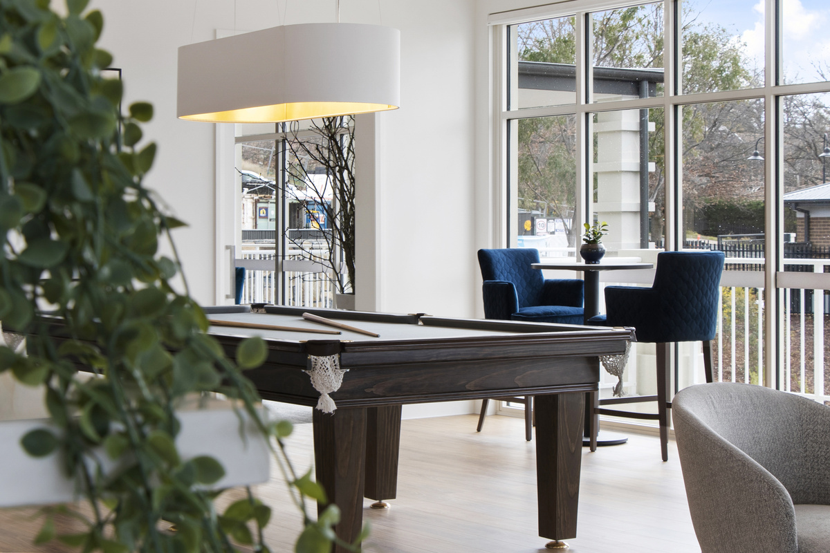 Margaret regularly plays table tennis and uses the pool and the gym