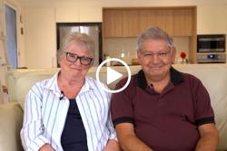 Kingfisher Grove residents Kerrie and Rino tell us why they love their villa.