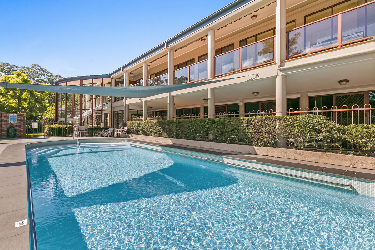 Henry Kendall Gardens retirement village swimming pool