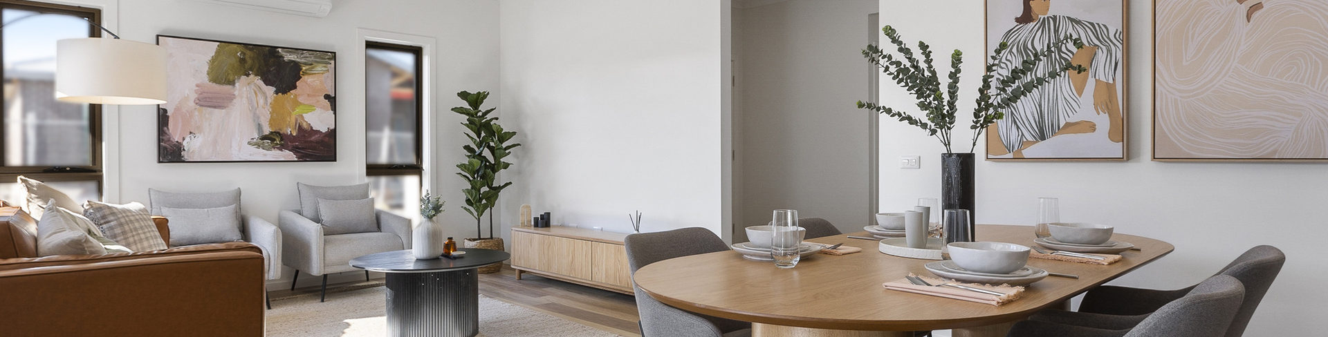 display home with stylish interiors