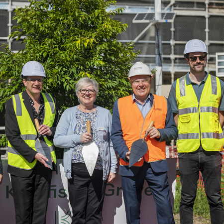 Topping out Kingfisher Grove