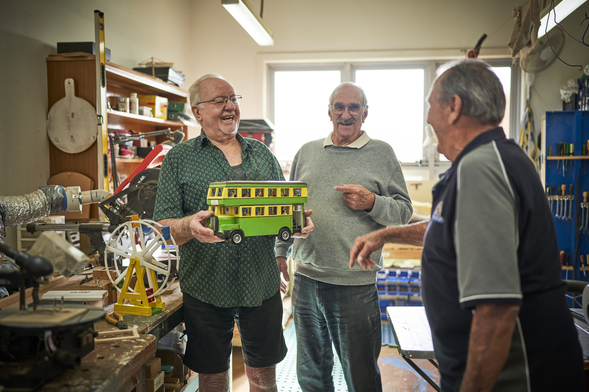 Rochford Place residents hobby and workshop shed