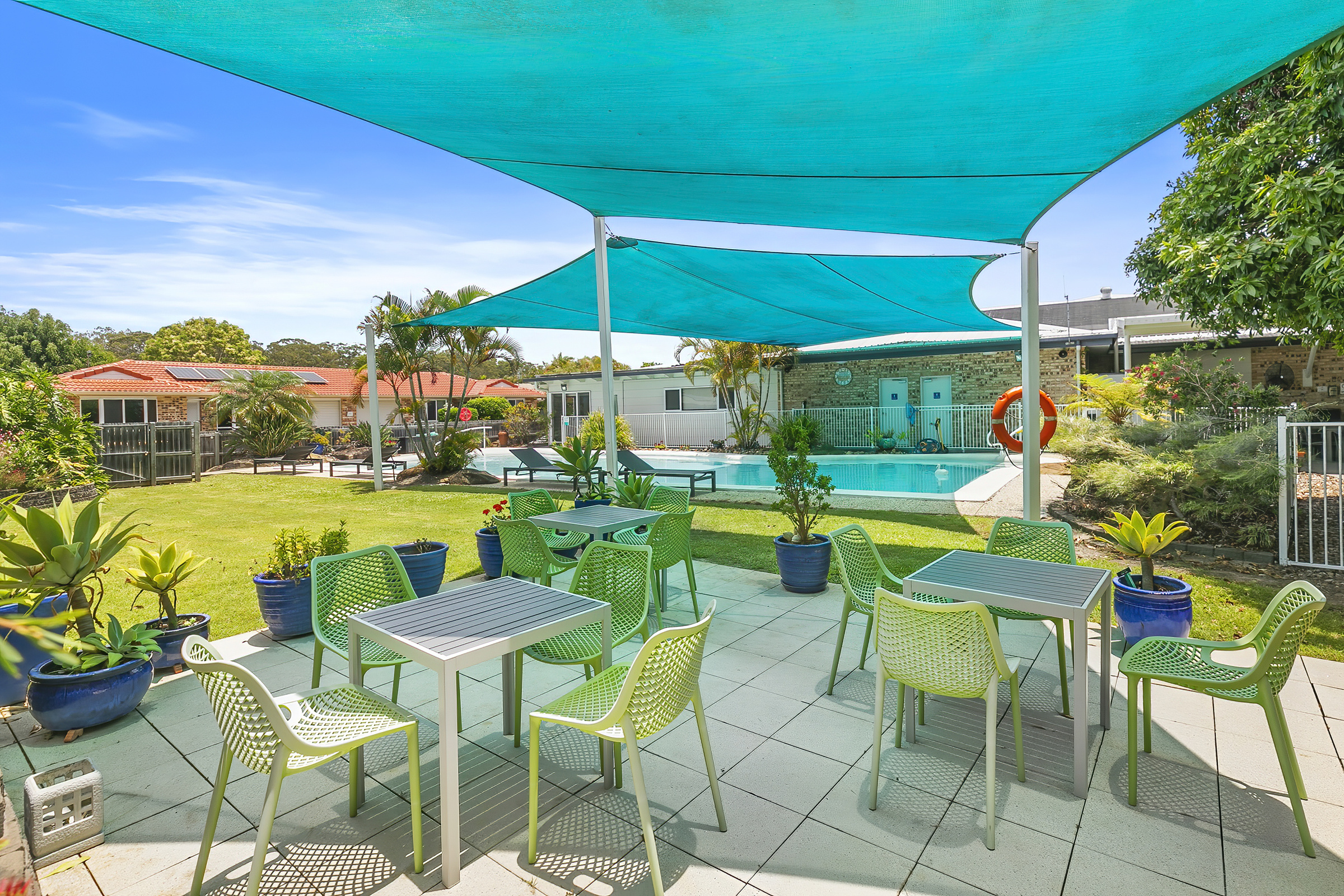 BUMV - Hibiscus Buderim Meadows Outdoor Area