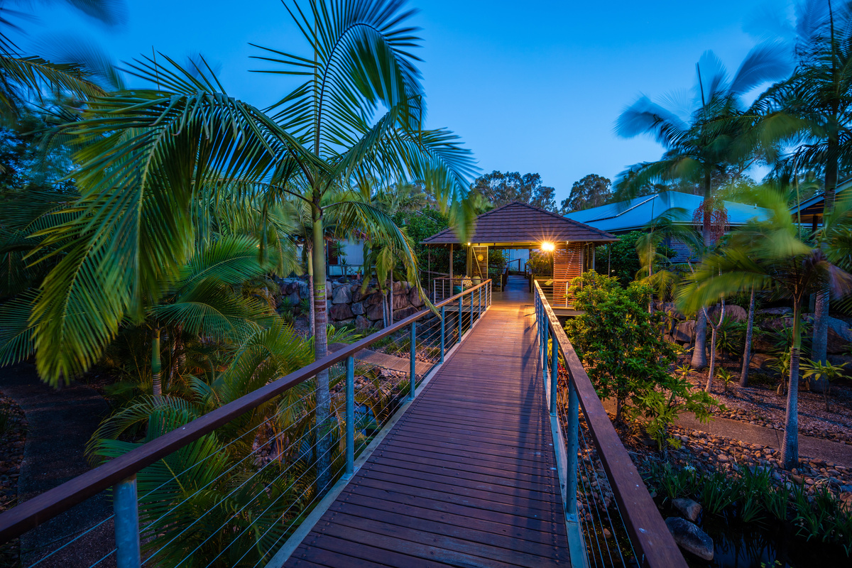 The Terraces Village walkway