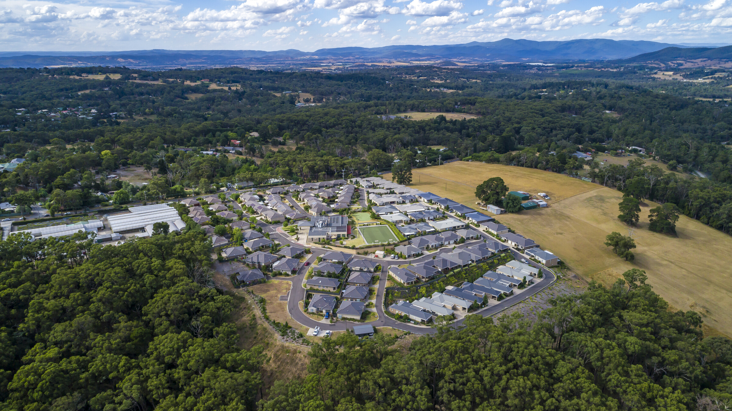 MTEV - Evelyn Ridge - Village Photography Aerial View