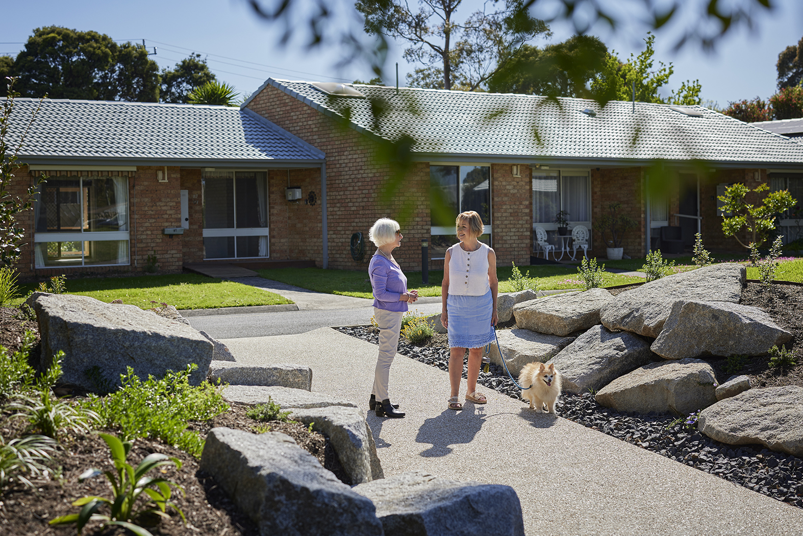 FHRV Forest Hills Residents chatting outside