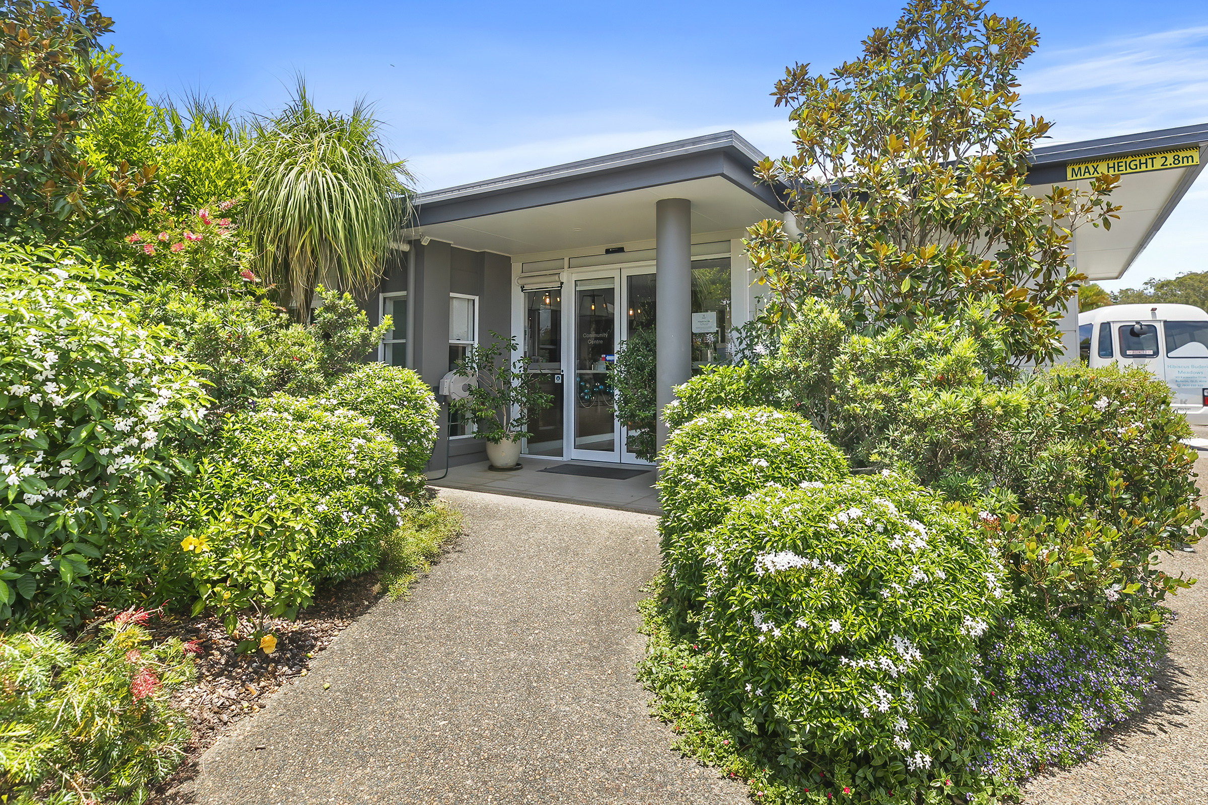 BUMV - Hibiscus Buderim Meadows Community Centre Entry
