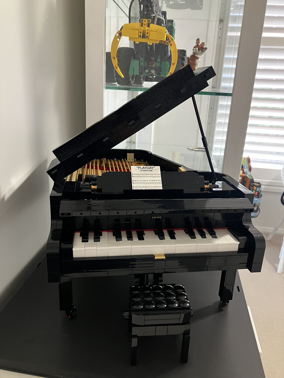 a piano lego set