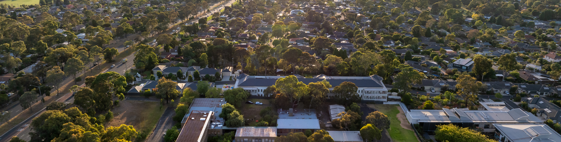 Vermont South new development aerial image